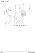 Part Location Diagram of 265188-5 Subaru Screw (M5 X 68)