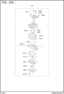 Part Location Diagram of 501-60040-10 Subaru Screen-Inlet