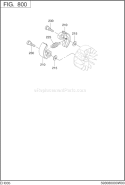 Clutch Diagram and Parts List for EH035AX0203  Subaru Engine