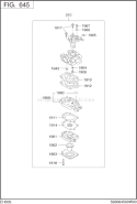 Page H Diagram and Parts List for EH035AX0203  Subaru Engine