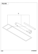 Accessories Label Gr Diagram and Parts List for EH090D42040  Subaru Engine