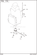 Page L Diagram and Parts List for EH092D20030  Subaru Engine