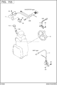 Part Location Diagram of 284-79561-01 Subaru Igcoil Bracket Cp
