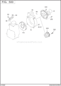 Part Location Diagram of 001-04085-05 Subaru Flange Bolt