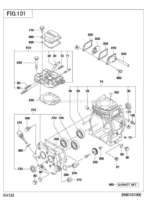 Part Location Diagram of 246-10802-03 Subaru Rubber Pipe