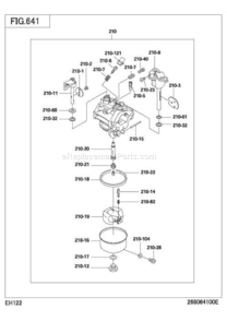 Part Location Diagram of 253-62522-08 Subaru Choke Lever