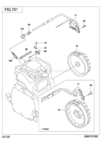 Part Location Diagram of 252-79430-31 Subaru Ignition Coil Cp