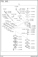 Page J Diagram and Parts List for EH122D46420  Subaru Engine