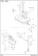 Part Location Diagram of 263-65012-A3 Subaru Filter,fuel