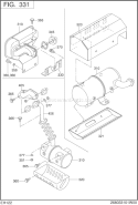 Page E Diagram and Parts List for EH122D46420  Subaru Engine