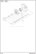 Page H Diagram and Parts List for EH122D46420  Subaru Engine