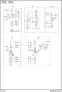 Fuel Lubricant Diagram and Parts List for EH122D46690  Subaru Engine