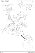 Part Location Diagram of 232-71401-01 Subaru Diode Rectifier Cp