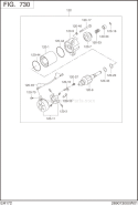 Part Location Diagram of 227-70571-08 Subaru O Ring