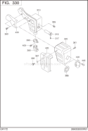 Part Location Diagram of 253-34201-11 Subaru Muffler Cover