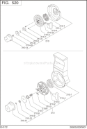 Part Location Diagram of 269-50201-40 Subaru Recoil Starter Ay