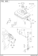 Part Location Diagram of 064-80005-00 Subaru Fuel Gauge Cp