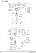 Part Location Diagram of 236-62520-08 Subaru Choke Lever