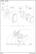 Part Location Diagram of 270-32610-08 Subaru Element