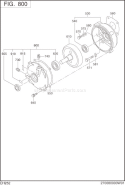 Part Location Diagram of 206-85001-03 Subaru Plug(A)