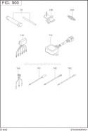 Part Location Diagram of 224-90303-00 Subaru Accessory Tool Kit