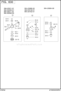 Part Location Diagram of 064-20100-01 Subaru Fuel Strainer Ay