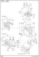 Part Location Diagram of 263-14211-03 Subaru Valve Guide
