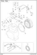 Part Location Diagram of 065-01401-90 Subaru Spark Plug