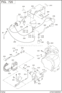 Page M Diagram and Parts List for EH252BS7230  Subaru Engine