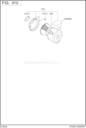 Part Location Diagram of 270-32610-00 Subaru Air Cleaner Ay