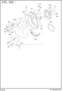 Part Location Diagram of 270-91861-03 Subaru Label(Engine Name)