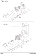 Part Location Diagram of 270-50145-18 Subaru Starter Pulley