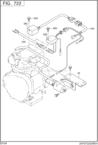 Part Location Diagram of 246-79611-01 Subaru Cdi Controler Cp