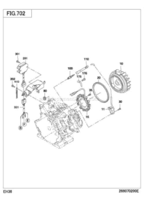 Part Location Diagram of 267-79602-01 Subaru Charge Coil Cp