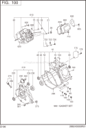 Part Location Diagram of 011-01000-30 Subaru Flange Bolt