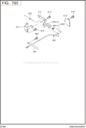 Page O Diagram and Parts List for EH360DS2350  Subaru Engine