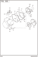 Part Location Diagram of 073-20054-80 Subaru Label(Trade Mark)