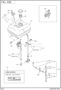 Part Location Diagram of 053-30900-20 Subaru Nut,Joint
