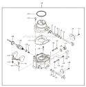 Part Location Diagram of 263-62400-08 Subaru Jet,Main