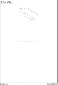 Accessories Label Gr Diagram and Parts List for EH650DA5160  Subaru Engine