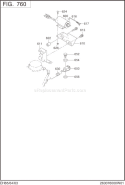 Part Location Diagram of 263-75301-01 Subaru Solenoid Cp