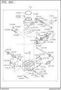 Part Location Diagram of 263-62530-08 Subaru Shaft Assembly,Throttle