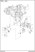 Governor Group Diagram and Parts List for EH650VC0120  Subaru Engine