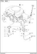 Part Location Diagram of X85-10617-21 Subaru Rubber Pipe