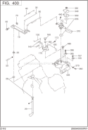 Governor Group Diagram and Parts List for EH720DS0511  Subaru Engine