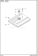 Page H Diagram and Parts List for EH722DS2100  Subaru Engine
