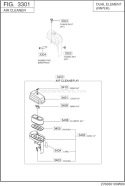 Page D Diagram and Parts List for EX130D70190  Subaru Engine