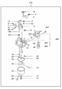 Part Location Diagram of 226-62412-08 Subaru Main Jet