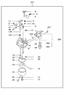 Page N Diagram and Parts List for EX170DM2231  Subaru Engine
