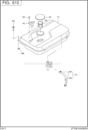 Part Location Diagram of 270-61722-01 Subaru Fuel Tank Cp